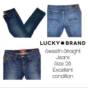 Lucky Brand Sweet’n Straight Ankle Jeans